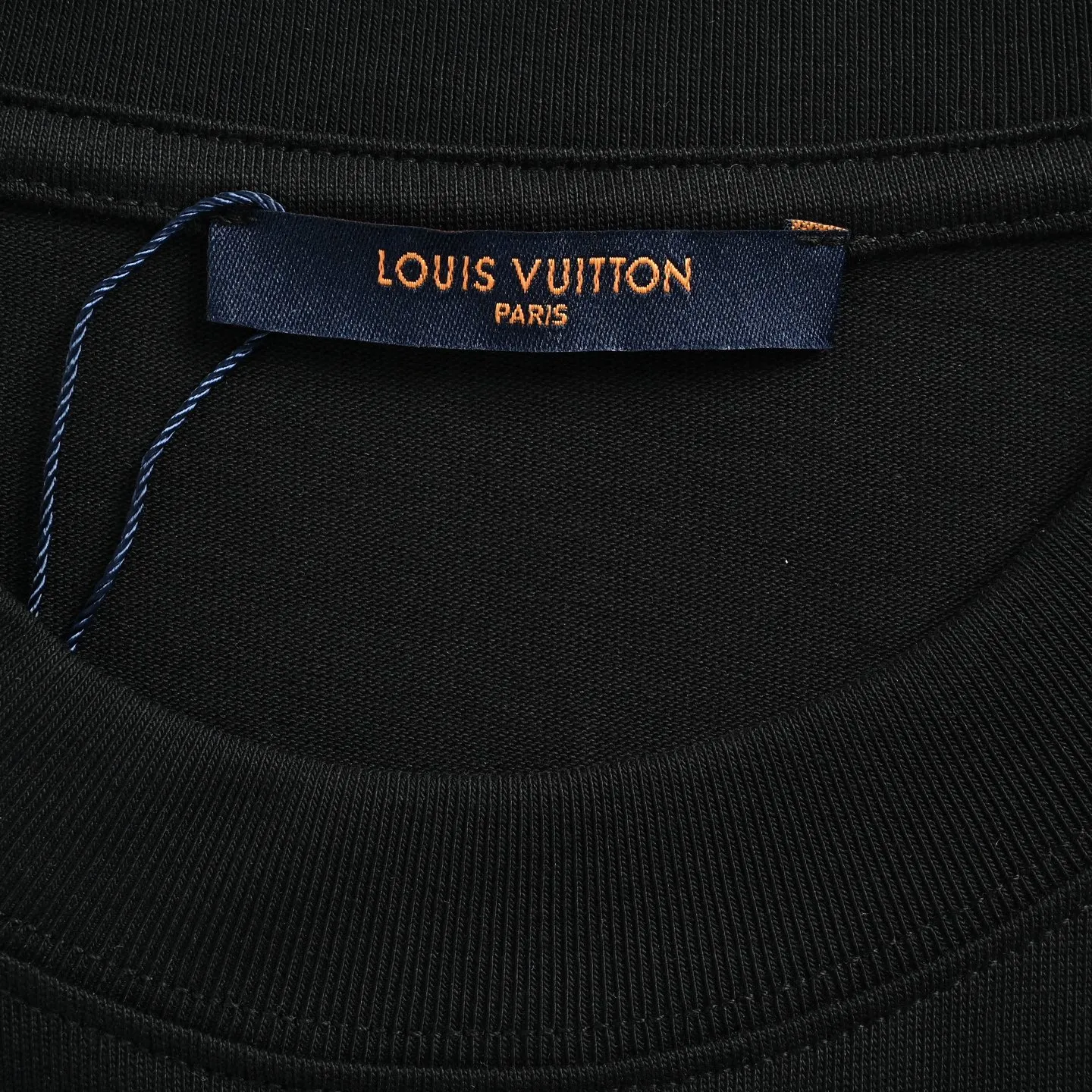 Louis Vuitton/Louis Vuitton letter graffiti hand-painted short sleeves